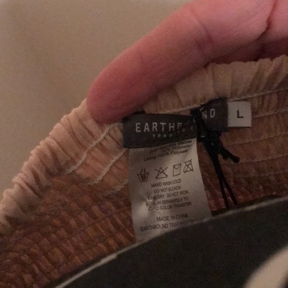 New with tags Earthbound peach dress - Picture 2 of 5